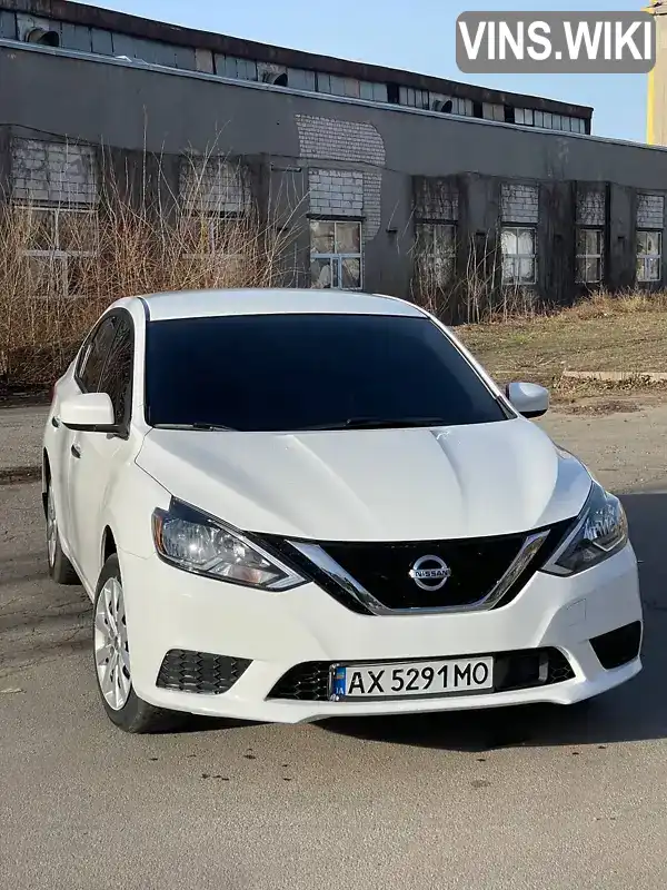 Седан Nissan Sentra 2018 1.8 л. Вариатор обл. Харьковская, Харьков - Фото 1/9