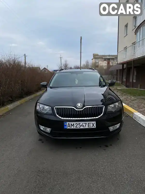 Універсал Skoda Octavia 2014 1.6 л. Ручна / Механіка обл. Житомирська, Попільня - Фото 1/9