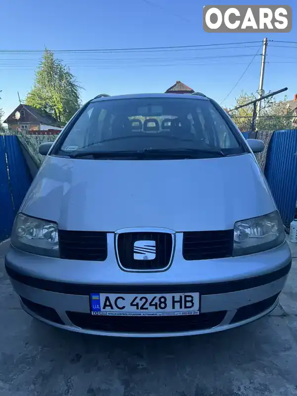 Мінівен SEAT Alhambra 2004 1.9 л. Ручна / Механіка обл. Волинська, Володимир-Волинський - Фото 1/10