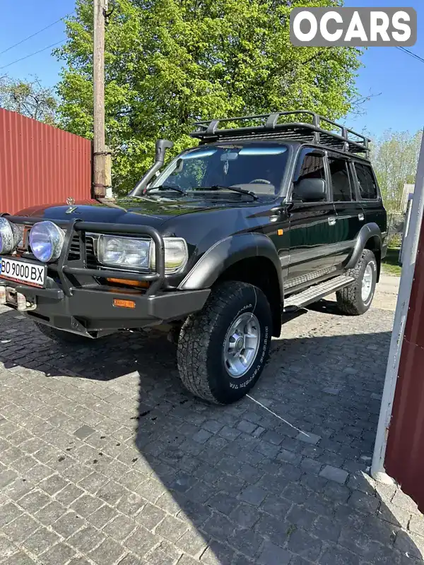 Позашляховик / Кросовер Toyota Land Cruiser 1995 4.16 л. Ручна / Механіка обл. Тернопільська, Кременець - Фото 1/19