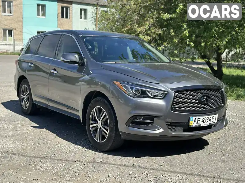 Позашляховик / Кросовер Infiniti QX60 2018 3.5 л. обл. Дніпропетровська, Дніпро (Дніпропетровськ) - Фото 1/11