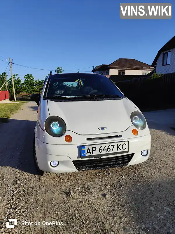 Хетчбек Daewoo Matiz 2002 0.8 л. Ручна / Механіка обл. Запорізька, Запоріжжя - Фото 1/11