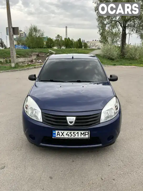 Хетчбек Dacia Sandero 2009 1.2 л. Ручна / Механіка обл. Харківська, Харків - Фото 1/13