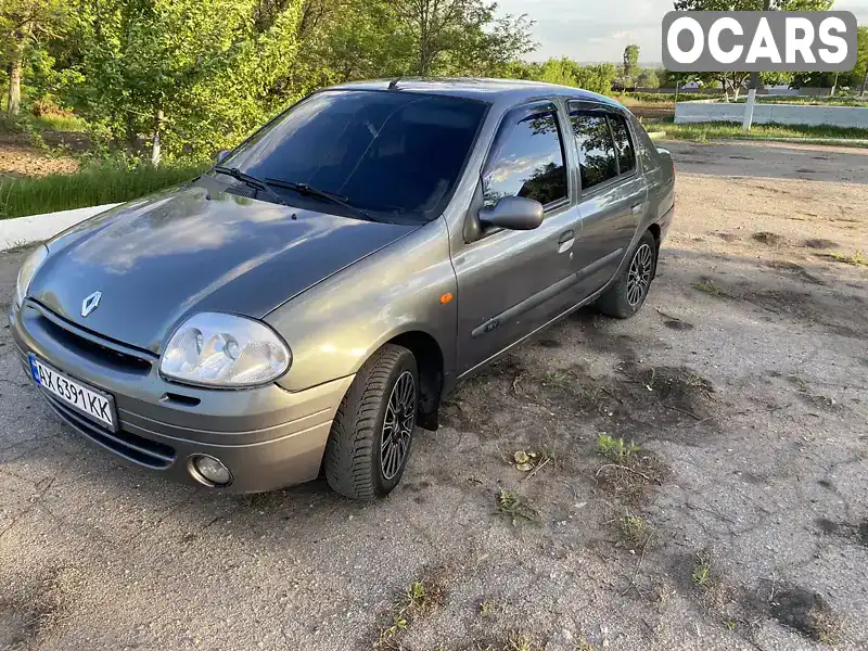 Хетчбек Renault Clio 2001 1.39 л. Ручна / Механіка обл. Харківська, Харків - Фото 1/13