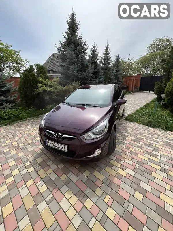 Седан Hyundai Accent 2013 1.4 л. Автомат обл. Кировоградская, Кропивницкий (Кировоград) - Фото 1/21