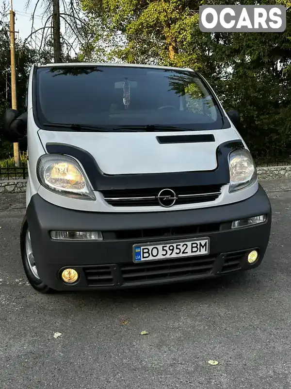 Мінівен Opel Vivaro 2006 2.5 л. Ручна / Механіка обл. Тернопільська, Тернопіль - Фото 1/21