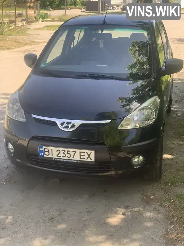 Хетчбек Hyundai i10 2009 1.09 л. Ручна / Механіка обл. Полтавська, Кременчук - Фото 1/9