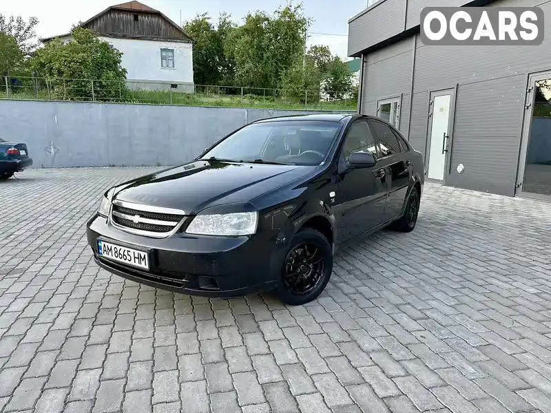 Седан Chevrolet Lacetti 2008 1.6 л. Ручная / Механика обл. Житомирская, Лугины - Фото 1/21