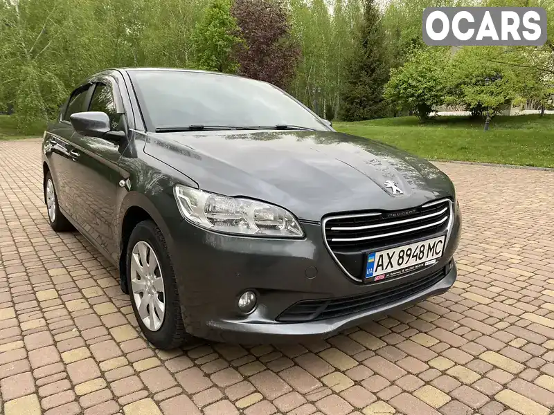 Седан Peugeot 301 2013 1.2 л. Ручна / Механіка обл. Харківська, Харків - Фото 1/17