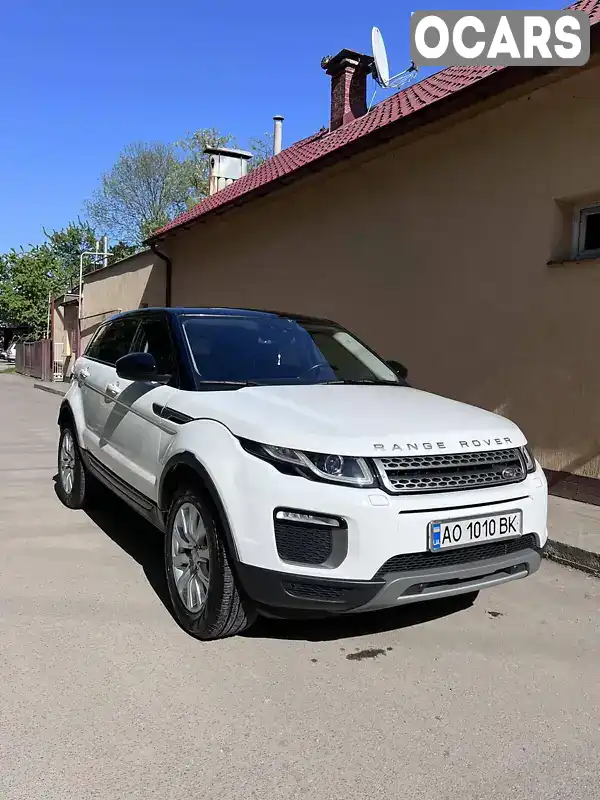 Внедорожник / Кроссовер Land Rover Range Rover Evoque 2015 2.18 л. Автомат обл. Закарпатская, Ужгород - Фото 1/16