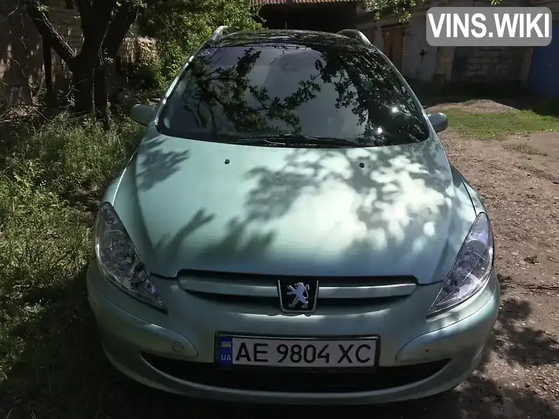 Универсал Peugeot 307 2004 2 л. Ручная / Механика обл. Днепропетровская, Кривой Рог - Фото 1/8