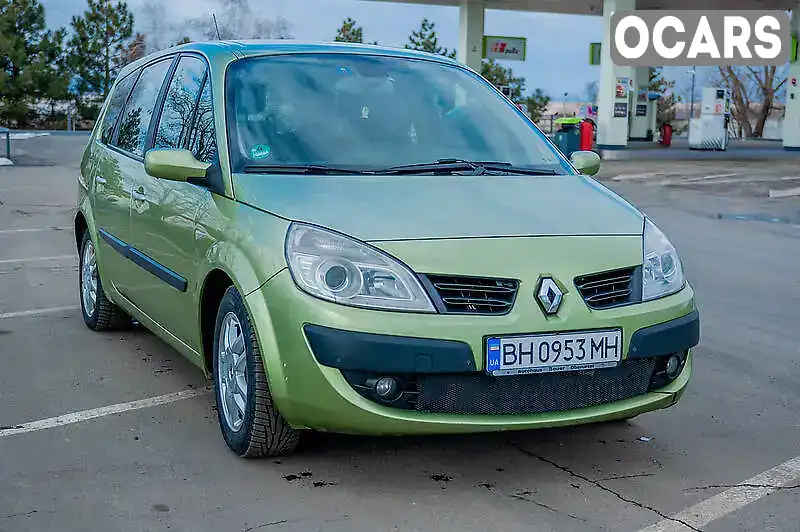 Мінівен Renault Megane Scenic 2008 1.9 л. Ручна / Механіка обл. Одеська, Одеса - Фото 1/21