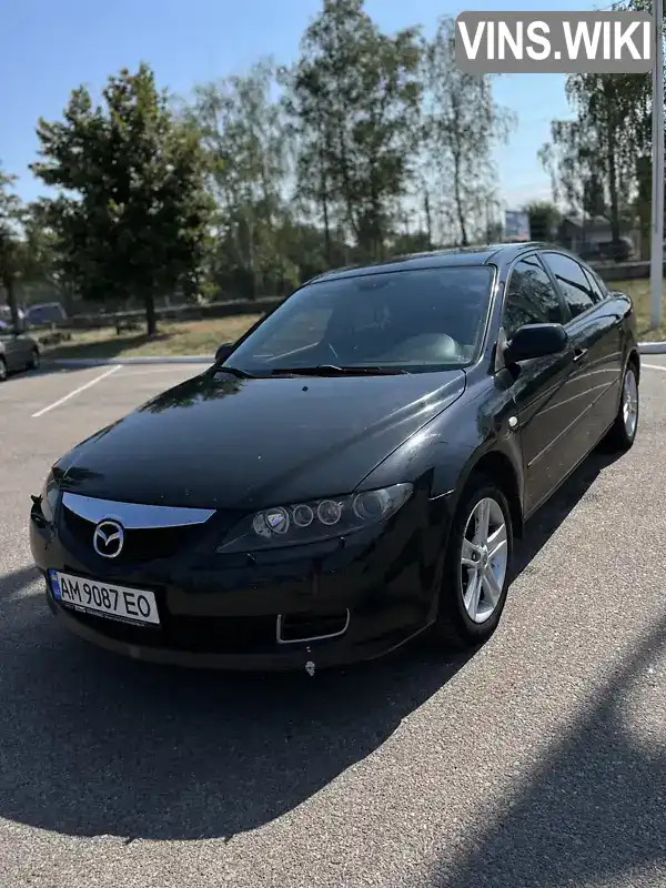 Лифтбек Mazda 6 2005 2 л. Ручная / Механика обл. Житомирская, Житомир - Фото 1/21