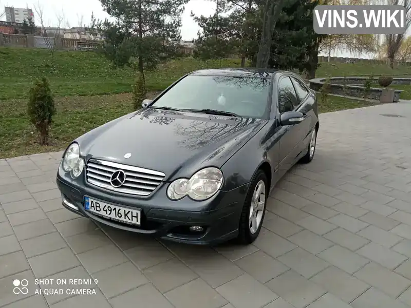 Купе Mercedes-Benz C-Class 2006 1.8 л. Автомат обл. Вінницька, Вінниця - Фото 1/9