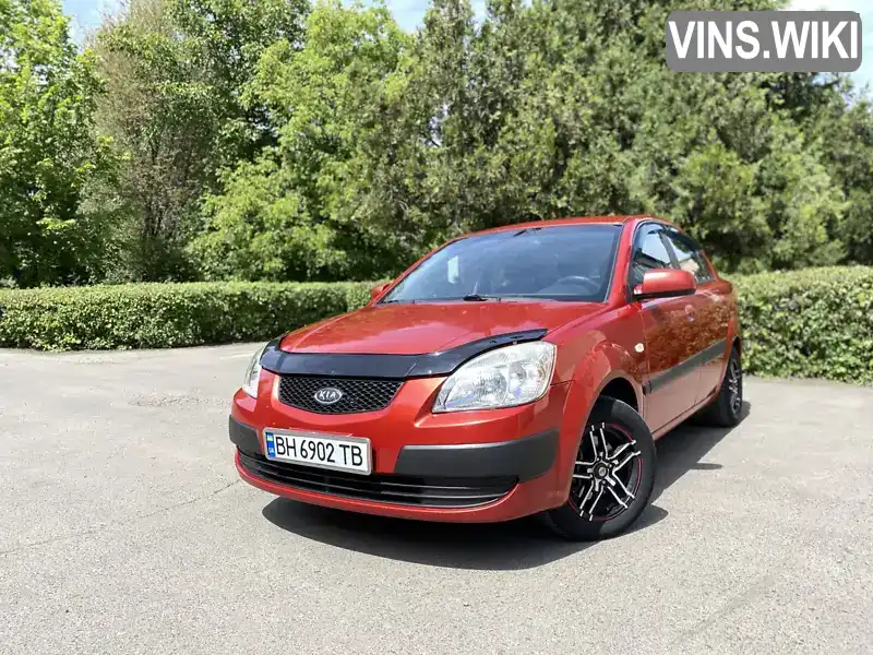 Седан Kia Rio 2005 1.4 л. Ручна / Механіка обл. Одеська, Одеса - Фото 1/21