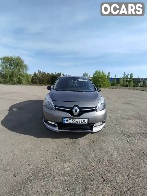 Мінівен Renault Grand Scenic 2016 1.46 л. Ручна / Механіка обл. Дніпропетровська, Дніпро (Дніпропетровськ) - Фото 1/21