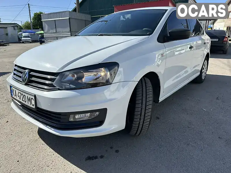 Седан Volkswagen Polo 2018 1.6 л. Ручна / Механіка обл. Житомирська, Попільня - Фото 1/14