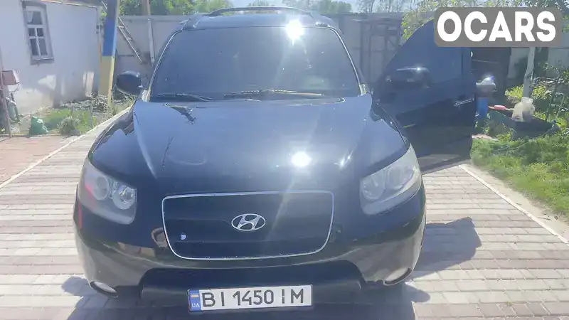 Позашляховик / Кросовер Hyundai Santa FE 2007 2.19 л. Ручна / Механіка обл. Полтавська, Пирятин - Фото 1/6