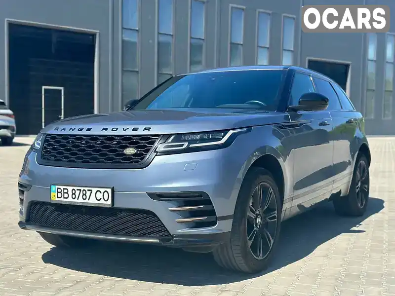 SALYA2BX7KA203172 Land Rover Range Rover Velar 2018 Позашляховик / Кросовер 2 л. Фото 1