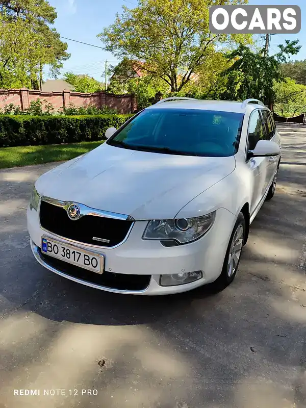 Універсал Skoda Superb 2012 1.6 л. обл. Тернопільська, Кременець - Фото 1/21