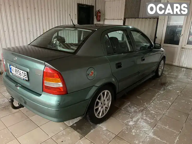 Седан Opel Astra 2000 1.6 л. обл. Чернігівська, Козелець - Фото 1/5