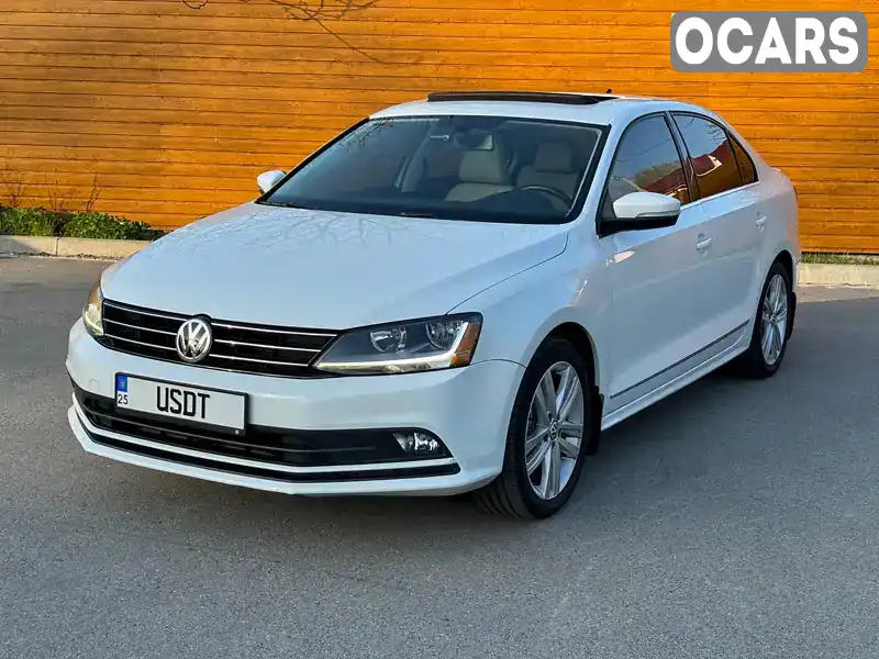 Седан Volkswagen Jetta 2016 1.8 л. Автомат обл. Черниговская, Чернигов - Фото 1/21