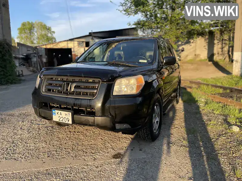 Позашляховик / Кросовер Honda Pilot 2007 3.5 л. Автомат обл. Київська, Київ - Фото 1/21