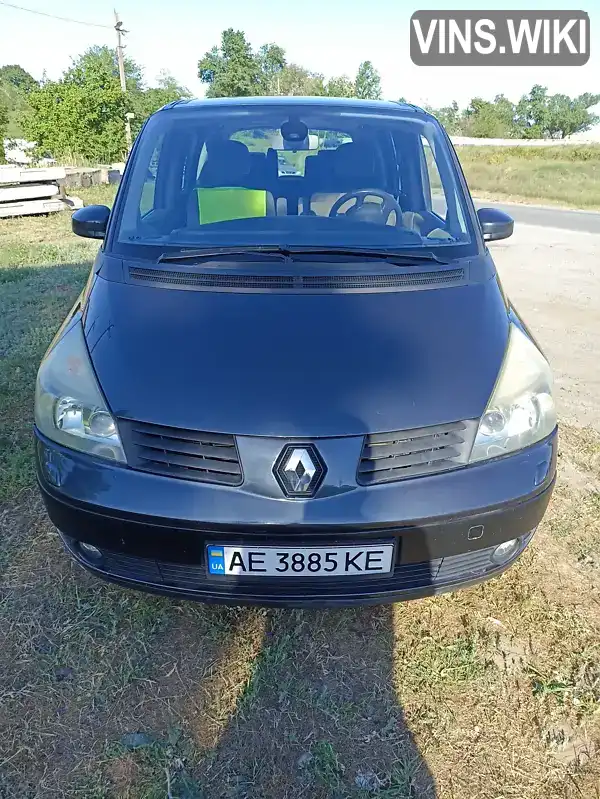 Мінівен Renault Espace 2004 2 л. Автомат обл. Дніпропетровська, Дніпро (Дніпропетровськ) - Фото 1/21