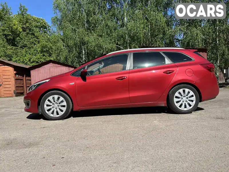 U5YHM816AHL221279 Kia Ceed 2017 Универсал 1.58 л. Фото 2