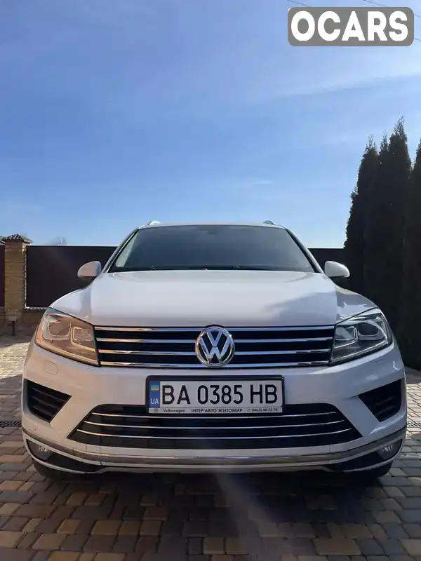 Позашляховик / Кросовер Volkswagen Touareg 2017 2.97 л. Автомат обл. Кіровоградська, Кропивницький (Кіровоград) - Фото 1/18