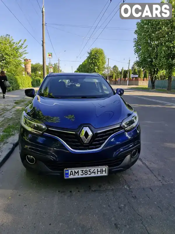 Позашляховик / Кросовер Renault Kadjar 2016 1.46 л. обл. Житомирська, Житомир - Фото 1/11