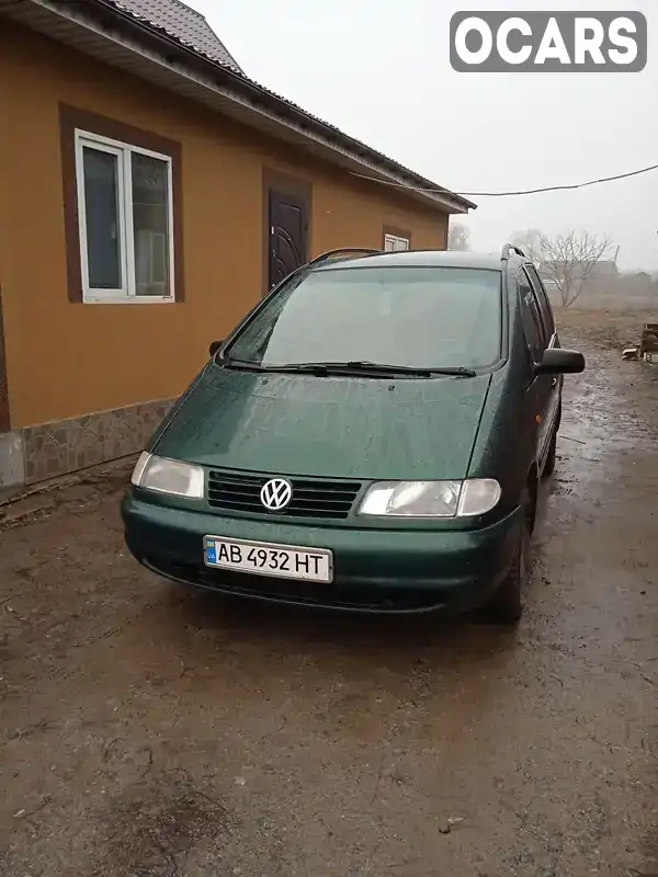 Мінівен Volkswagen Sharan 1999 1.78 л. Ручна / Механіка обл. Вінницька, Калинівка - Фото 1/19