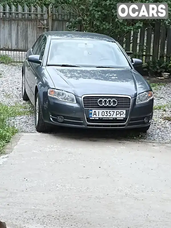 Седан Audi A4 2007 1.9 л. Ручная / Механика обл. Киевская, Белая Церковь - Фото 1/18