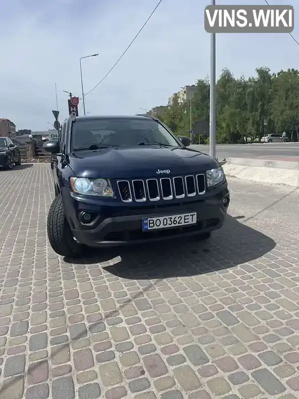 Позашляховик / Кросовер Jeep Compass 2013 2.36 л. Варіатор обл. Тернопільська, Тернопіль - Фото 1/21