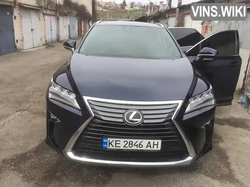 Внедорожник / Кроссовер Lexus RX 2017 2 л. Автомат обл. Донецкая, Мариуполь - Фото 1/14