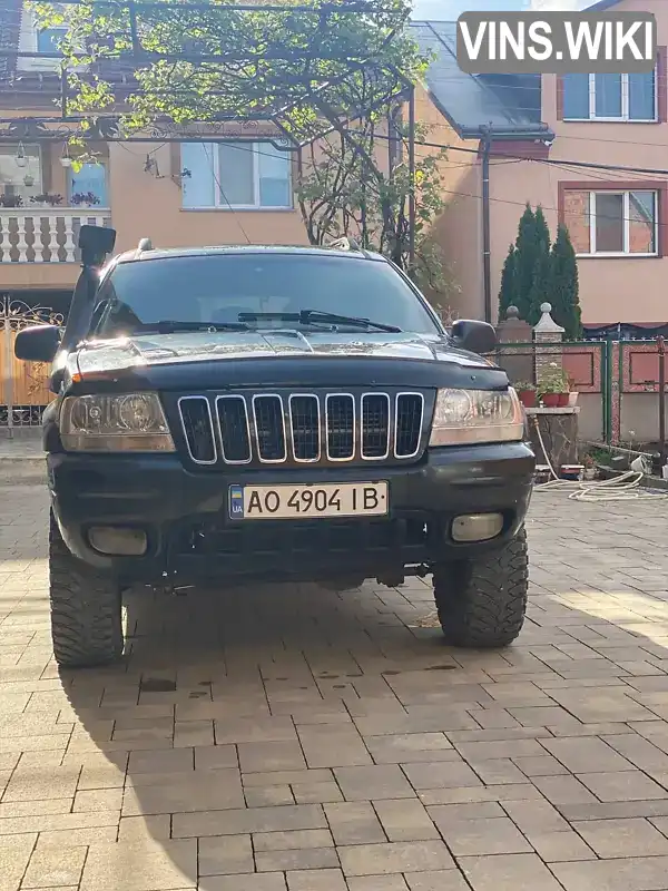 Позашляховик / Кросовер Jeep Grand Cherokee 2002 2.7 л. Автомат обл. Закарпатська, Тячів - Фото 1/13