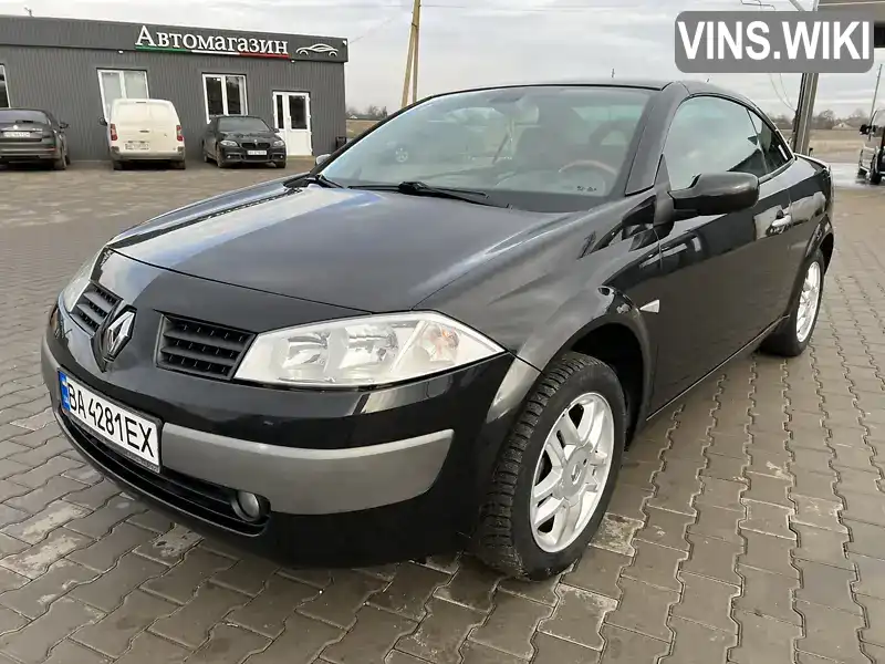 VF1EM0J0H33849032 Renault Megane 2005 Кабриолет 1.6 л. Фото 1