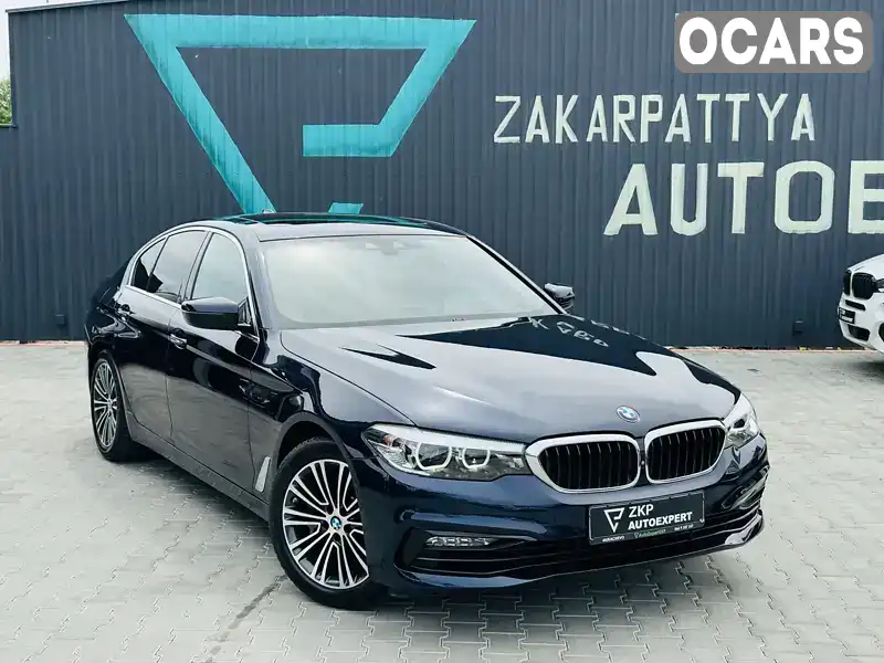 WBAJA7C39HWA70072 BMW 5 Series 2017 Седан 2 л. Фото 1