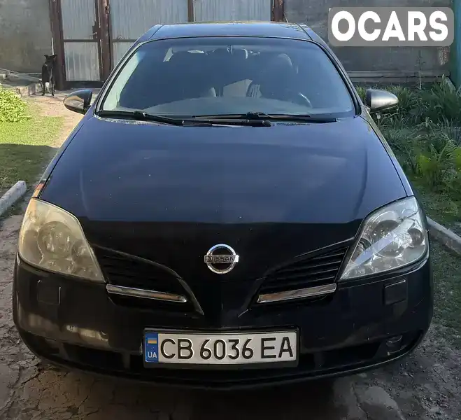 Седан Nissan Primera 2006 1.6 л. Ручна / Механіка обл. Чернігівська, Бобровиця - Фото 1/7