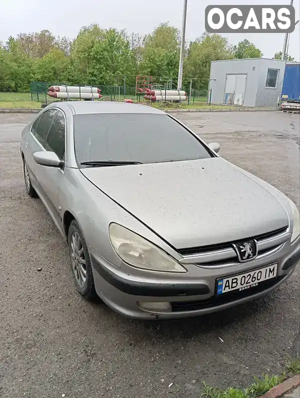 Седан Peugeot 607 2001 2.2 л. Ручна / Механіка обл. Хмельницька, Кам'янець-Подільський - Фото 1/7