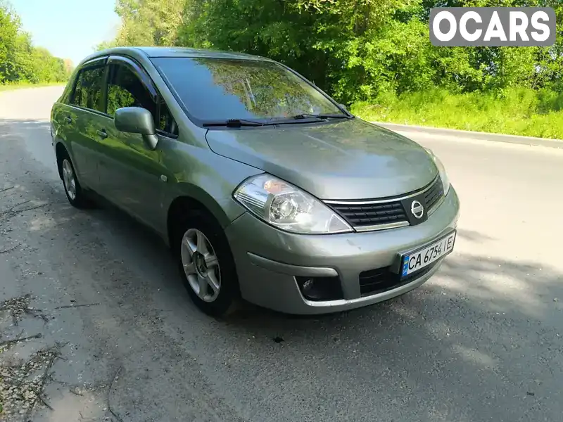 Седан Nissan TIIDA 2007 1.6 л. Ручная / Механика обл. Черкасская, Черкассы - Фото 1/21