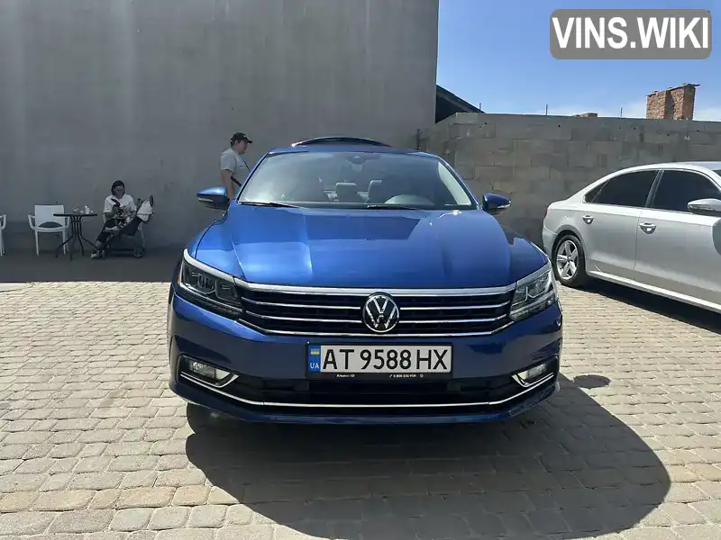 Седан Volkswagen Passat 2016 3.6 л. Автомат обл. Івано-Франківська, Івано-Франківськ - Фото 1/21