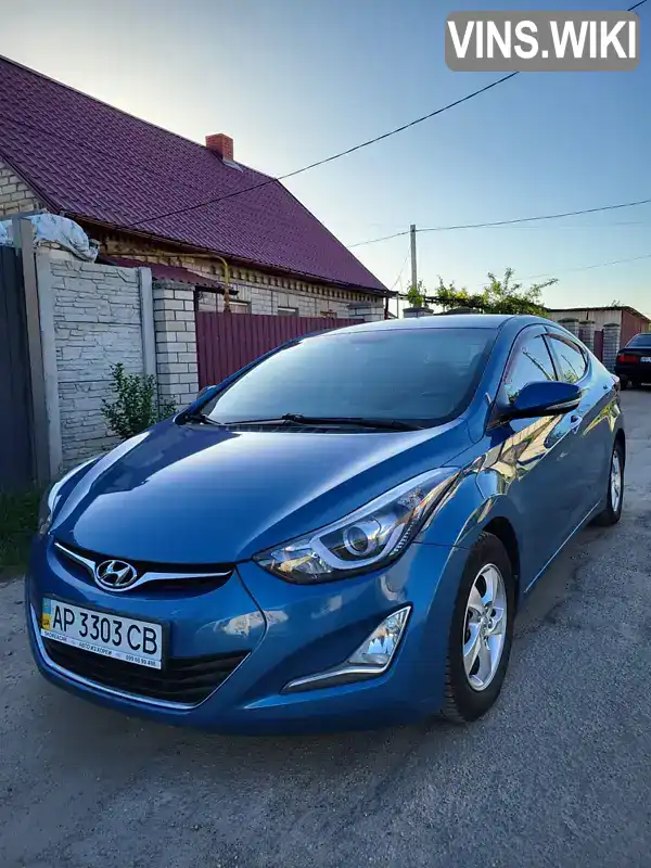 Седан Hyundai Avante 2014 1.59 л. Автомат обл. Запорожская, Запорожье - Фото 1/10