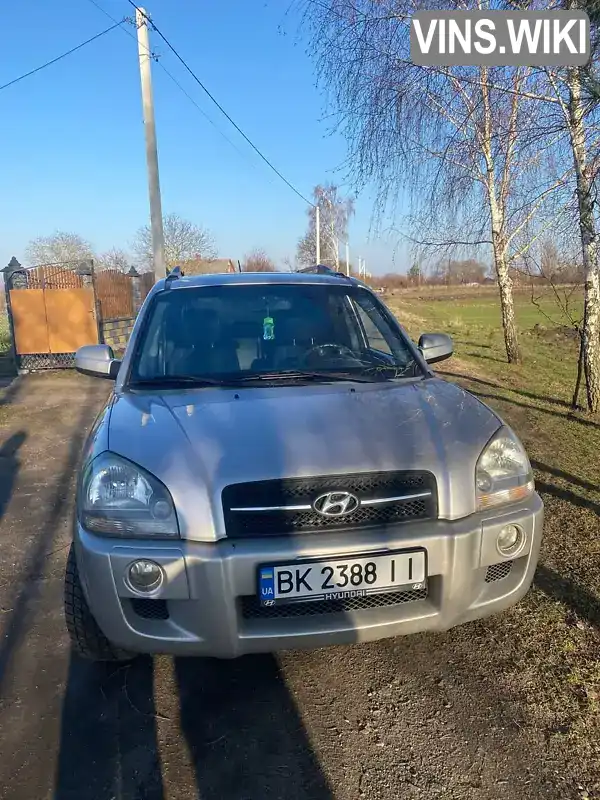 Внедорожник / Кроссовер Hyundai Tucson 2005 1.99 л. Ручная / Механика обл. Ровенская, Ровно - Фото 1/8