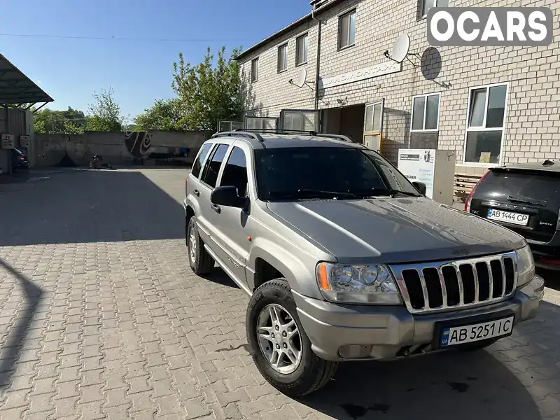 Позашляховик / Кросовер Jeep Grand Cherokee 2002 2.69 л. Автомат обл. Вінницька, Вінниця - Фото 1/21