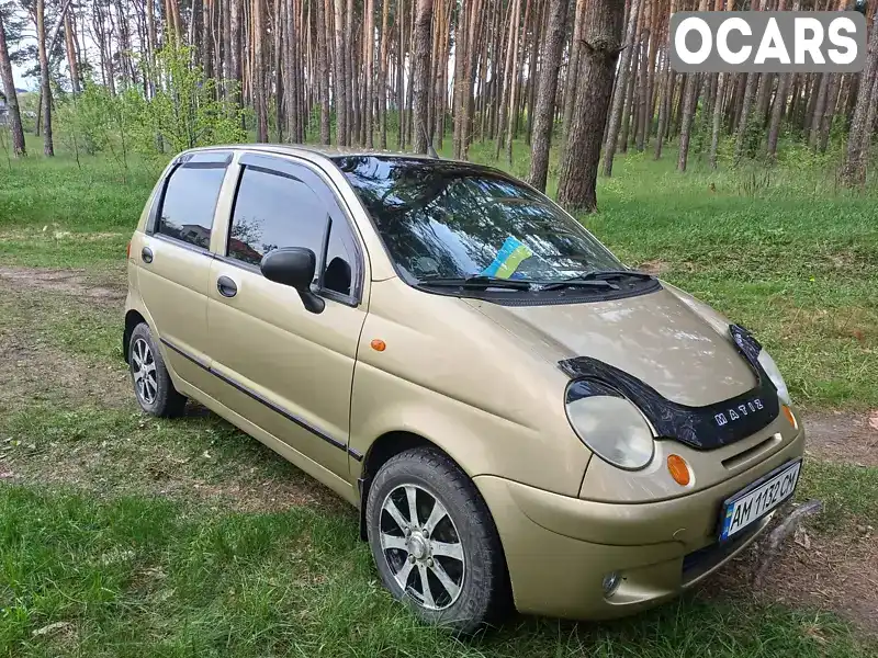 Хетчбек Daewoo Matiz 2005 0.8 л. Ручна / Механіка обл. Житомирська, Коростишів - Фото 1/18