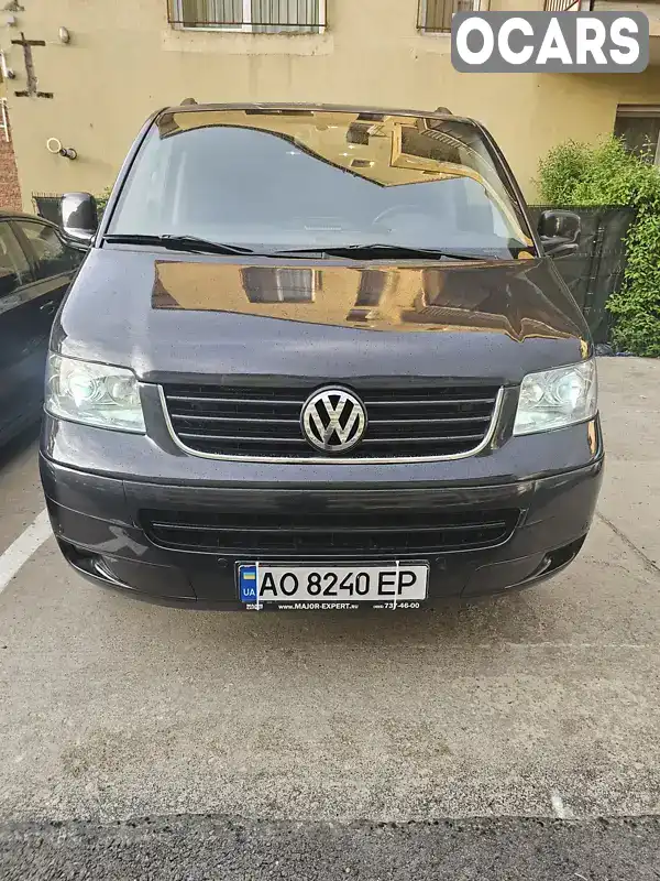 Мінівен Volkswagen Multivan 2008 2.5 л. Ручна / Механіка обл. Закарпатська, Тячів - Фото 1/21