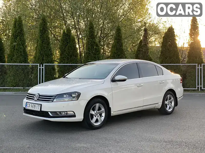 Седан Volkswagen Passat 2013 1.97 л. Автомат обл. Черкаська, Сміла - Фото 1/21