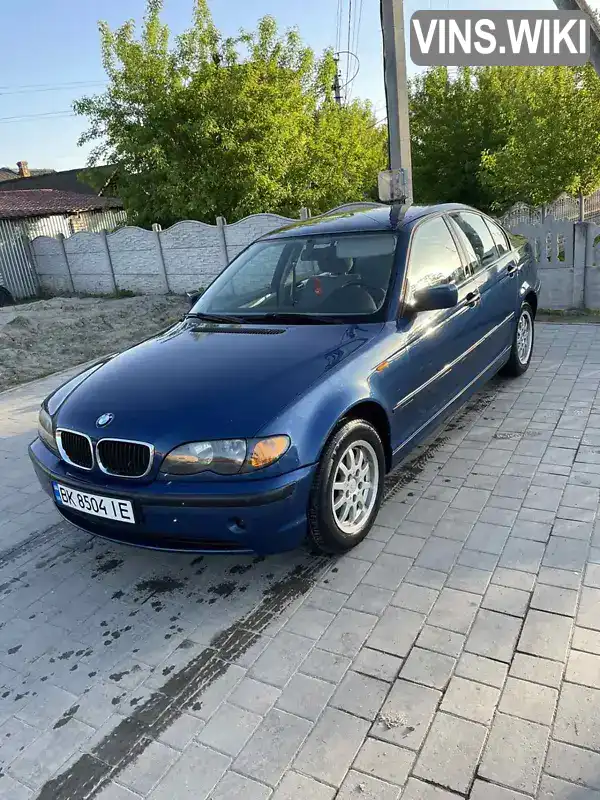 Седан BMW 3 Series 2003 2 л. Ручна / Механіка обл. Рівненська, Острог - Фото 1/12