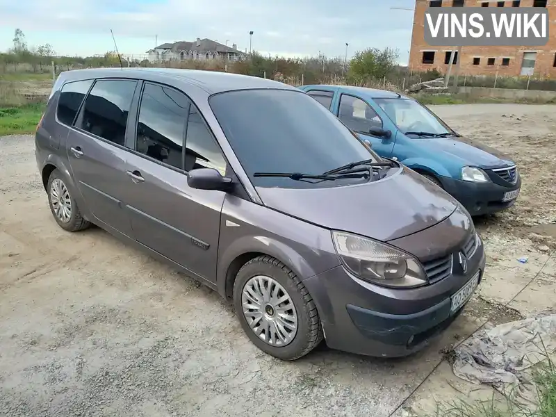 Минивэн Renault Grand Scenic 2004 1.9 л. Ручная / Механика обл. Закарпатская, Ужгород - Фото 1/14